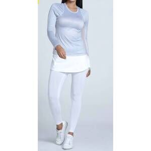 NEW LUCKY IN LOVE breeze long sleeve top in heather gray